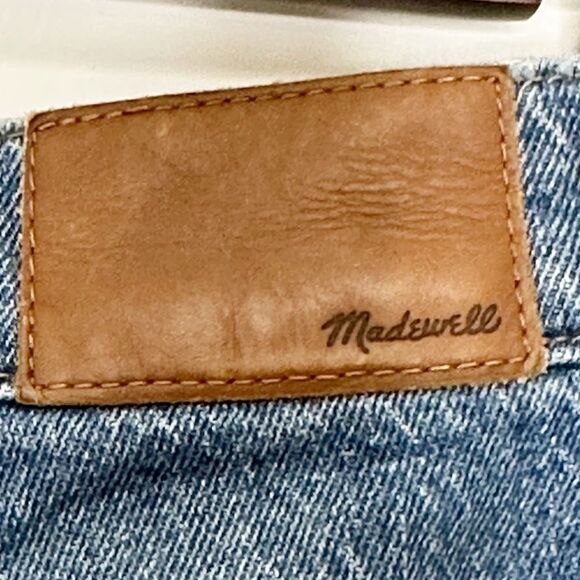 Madewell High-Rise Slim Crop Boyjean:Knee-Rip Edition Size 24 - Picture 7 of 10